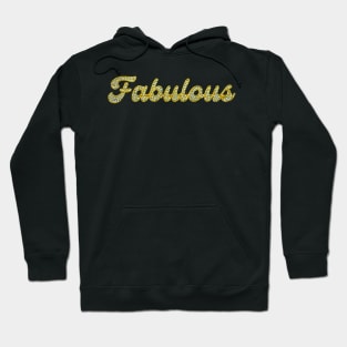 Gold and Bejewelled Fabulous Hoodie